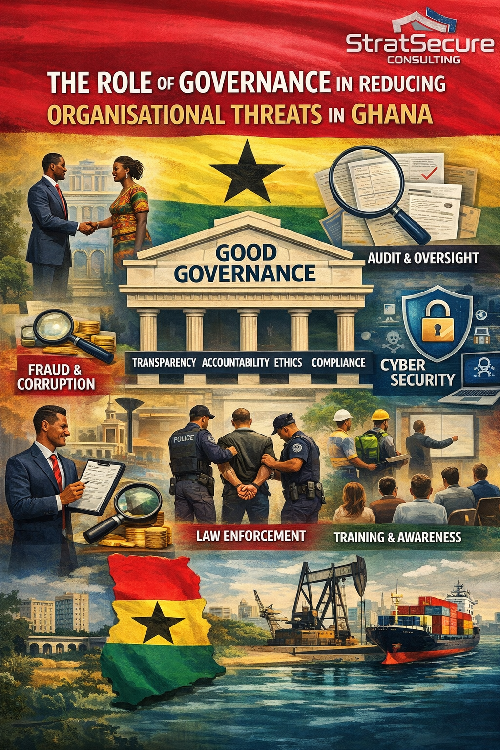 The Role of Governance in Reducing Organizational Threats in Ghana